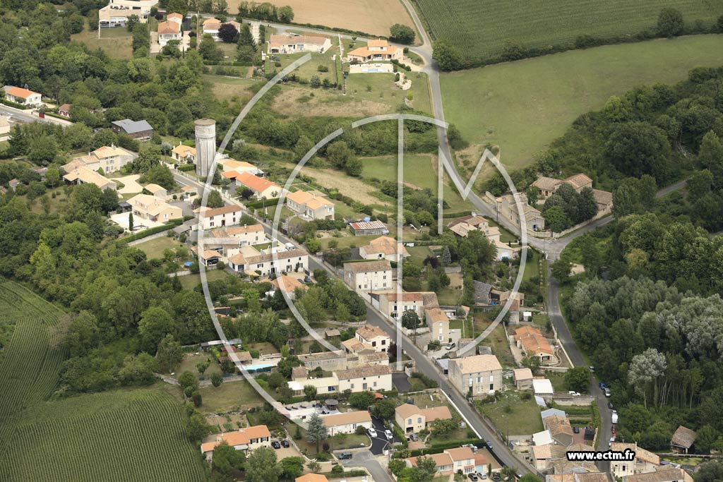 Photo arienne de Saint-Maxire