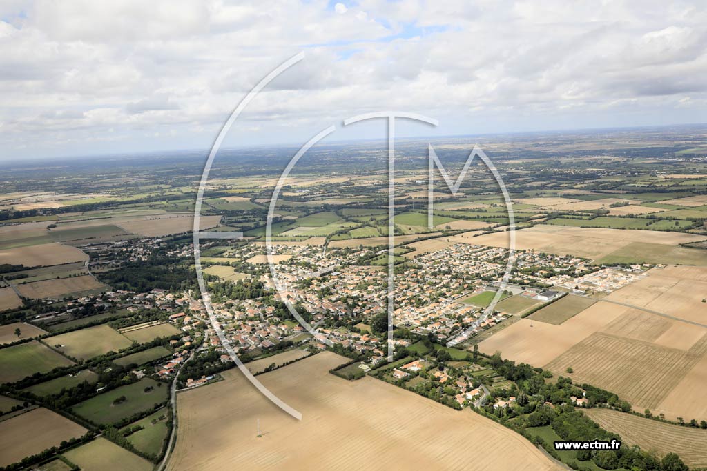 Photo arienne de Saint-Symphorien