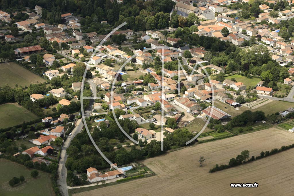 Photo arienne de Saint-Symphorien