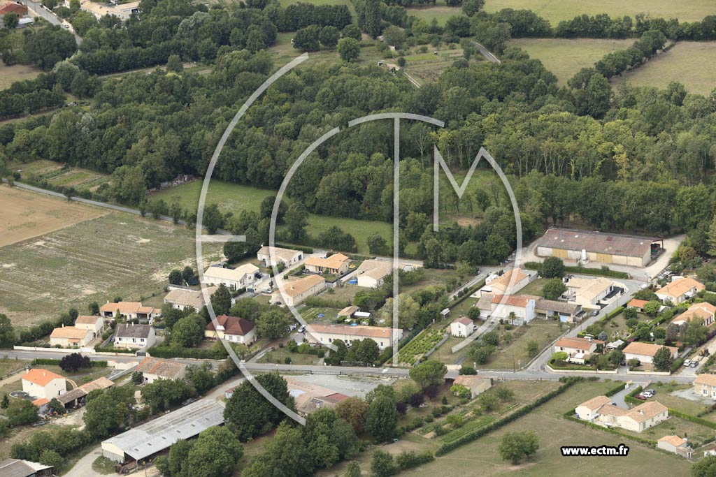 Photo arienne de Saint-Symphorien