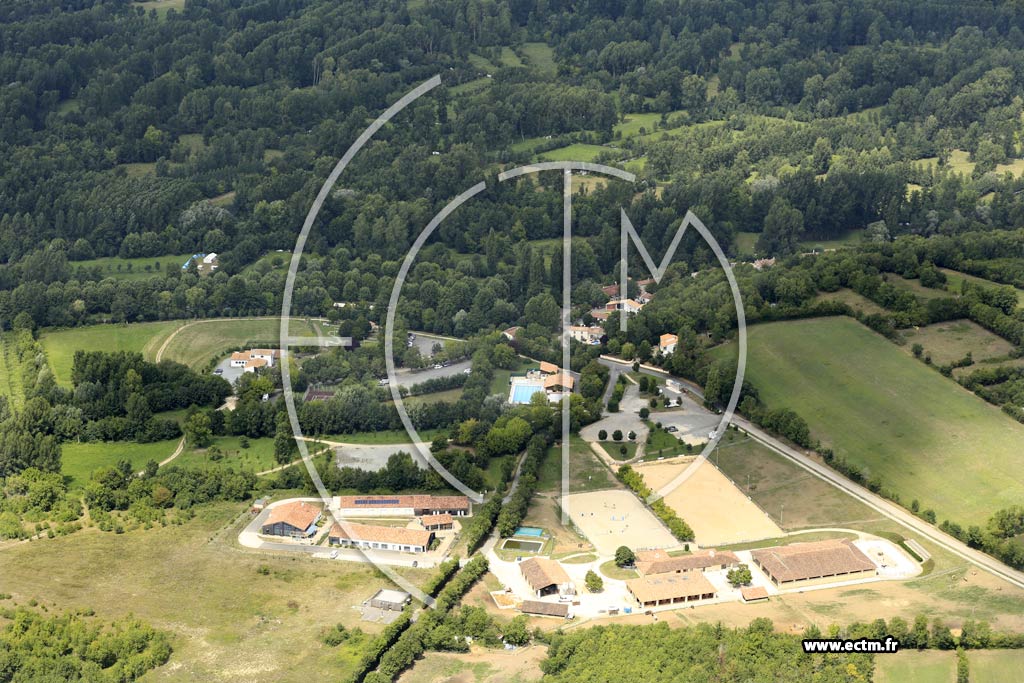 Photo arienne de Sansais (la Garette)