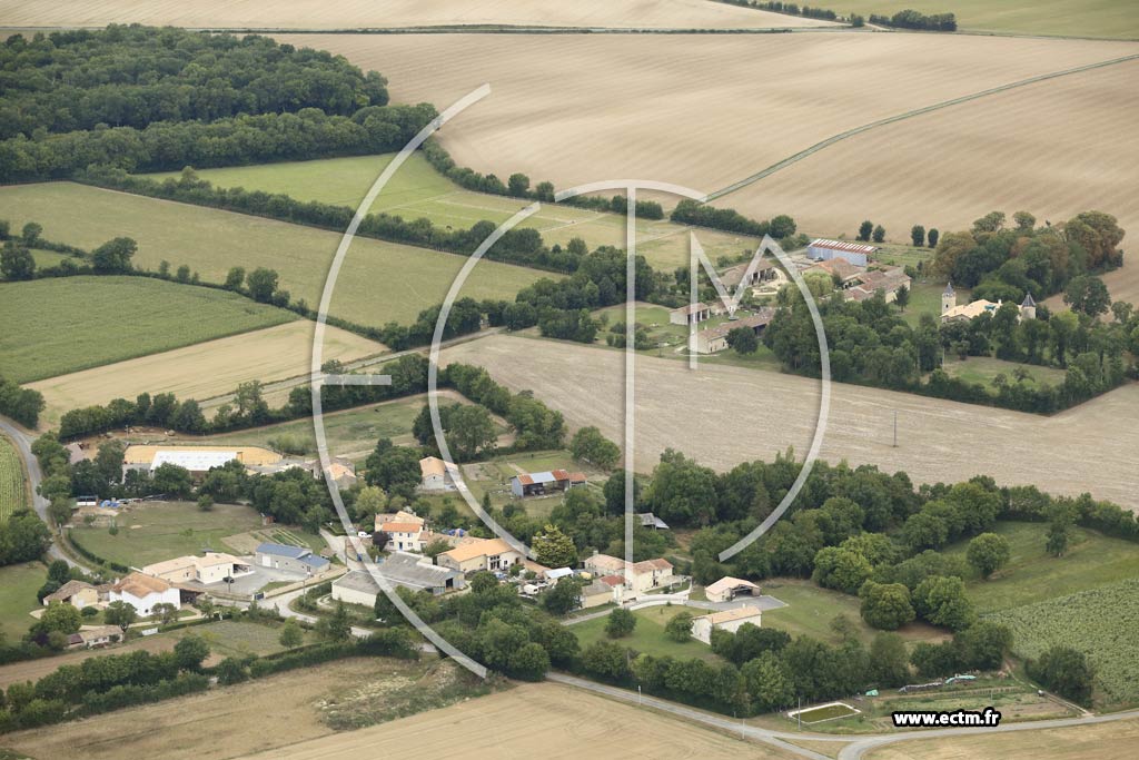 Photo arienne de Secondign-sur-Belle