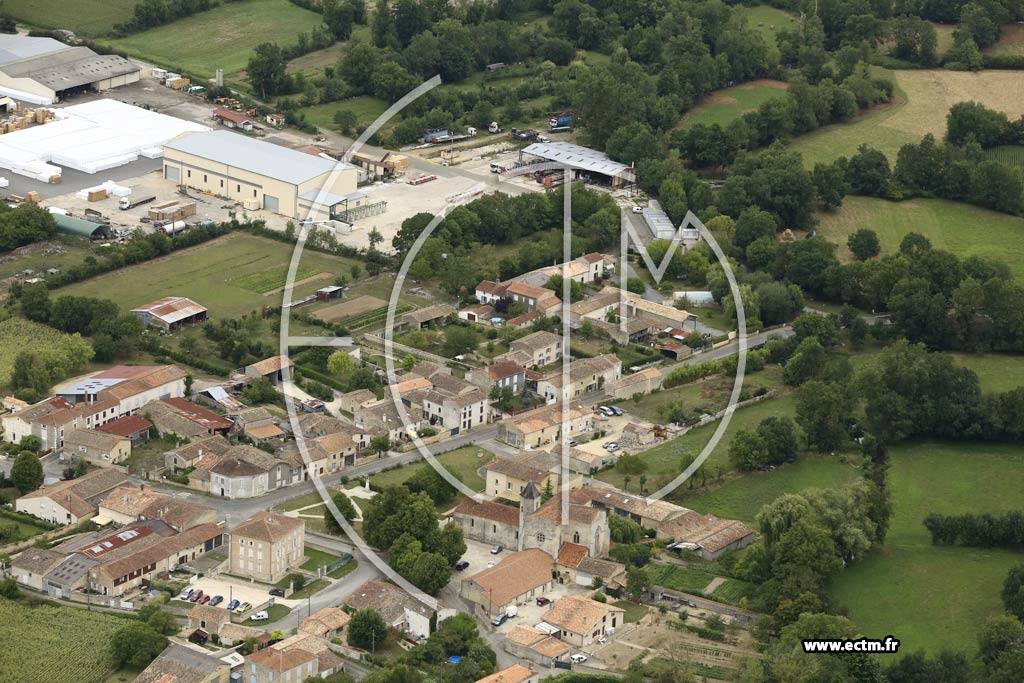 Photo arienne de Secondign-sur-Belle