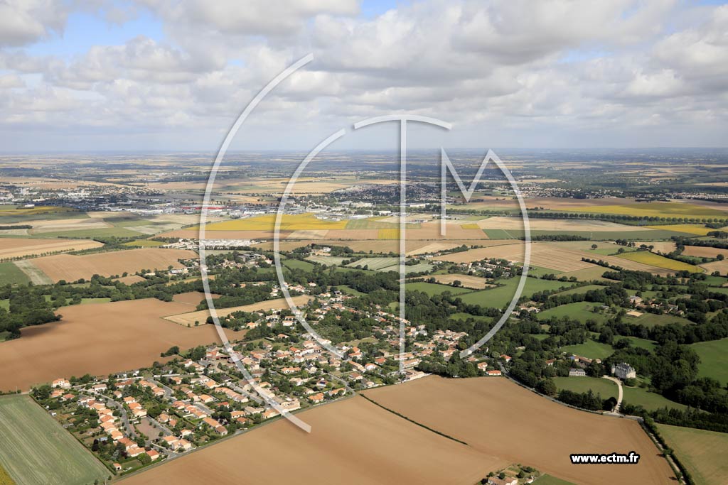 Photo arienne de Vouill (Arthenay)