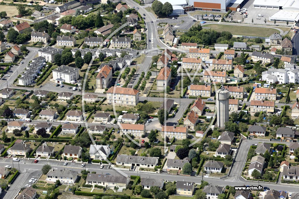 Photo arienne de Argentan (le Paty)