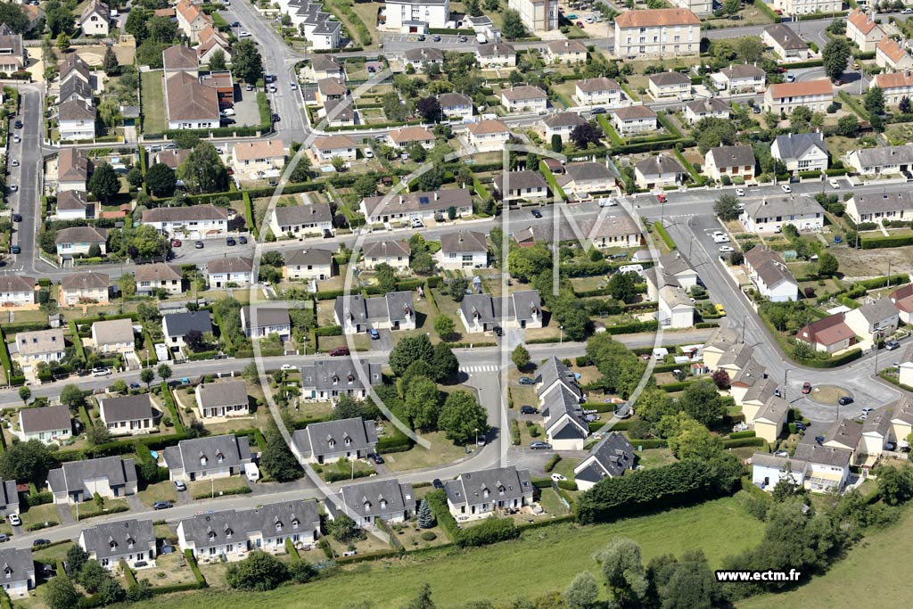 Photo arienne de Argentan (le Paty)
