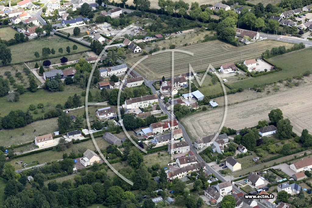 Photo arienne de Argentan (le Val de Blaize)