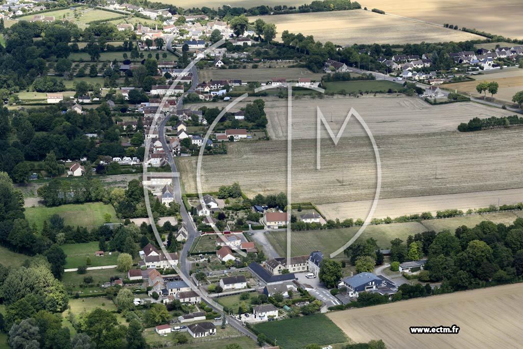 Photo arienne de Argentan (Mauvaisville)