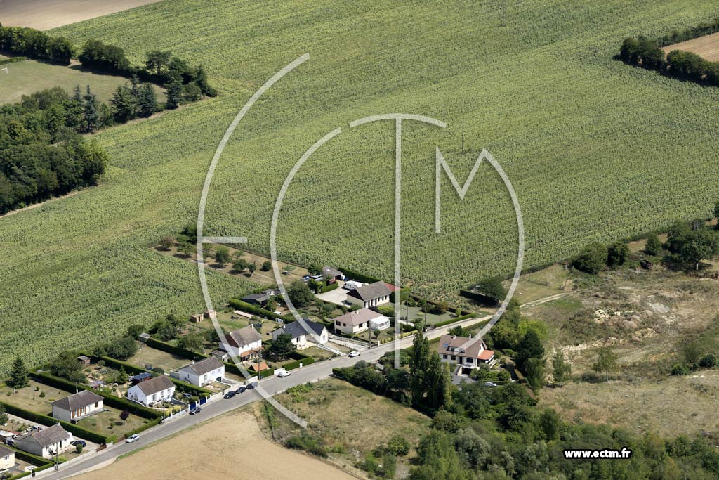 Photo arienne de Aubry-en-Exmes (les Grands Chemins)