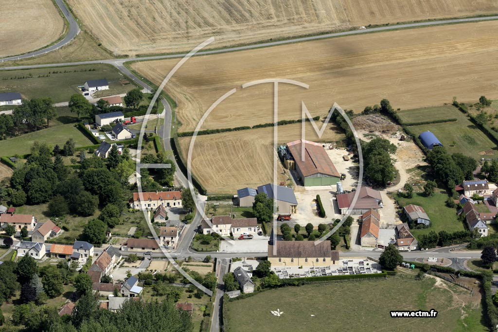 Photo arienne de Aunou-sur-Orne