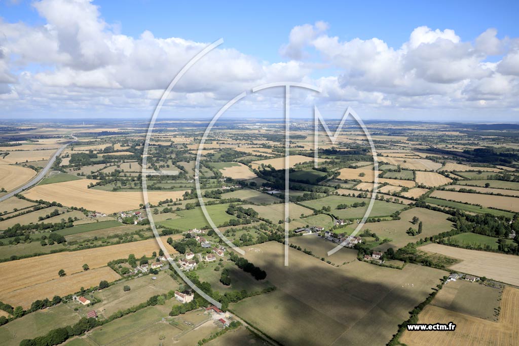 Photo arienne de Boissei-la-Lande