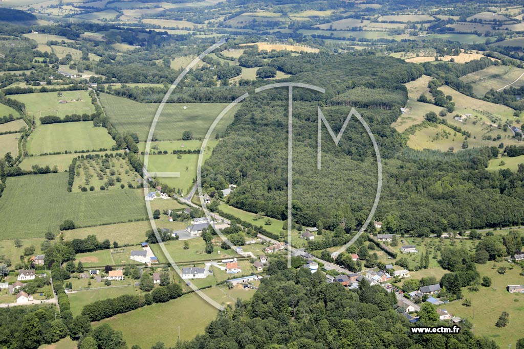 Photo arienne de Champosoult
