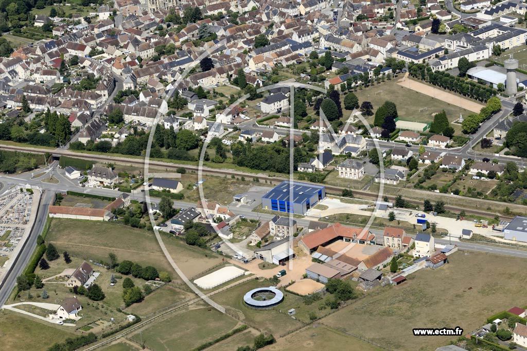 Photo arienne de couch-les-Valles (couch)