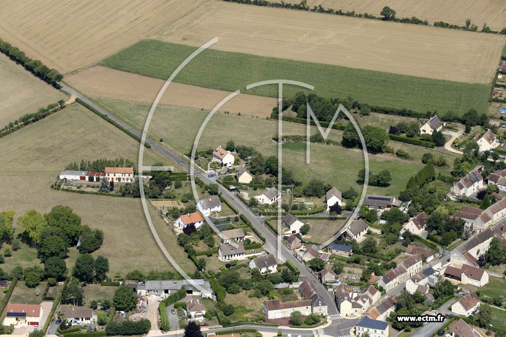 Photo arienne de couch-les-Valles (couch)