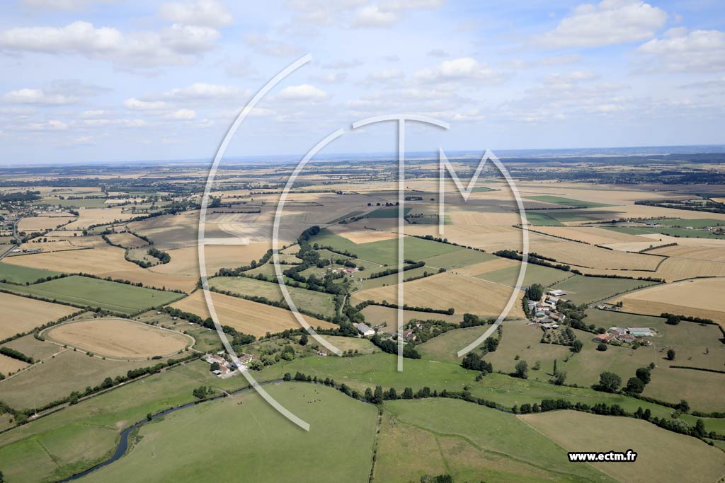 Photo arienne de Goulet (le Mesnil - la Cour Mesnil)