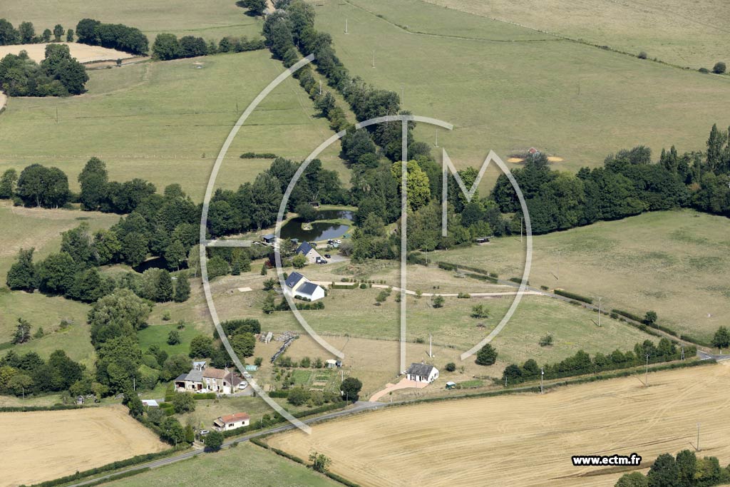 Photo arienne de Jou-du-Plain (la Verronnire - le Moulin de Chantelou)