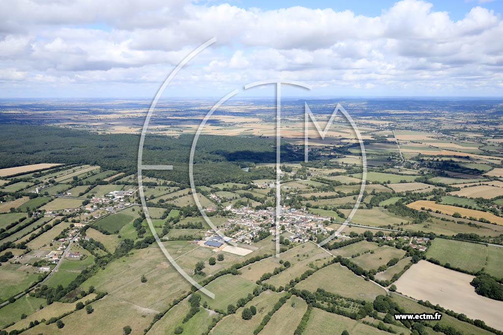 Photo arienne de Le Bourg-Saint-Lonard