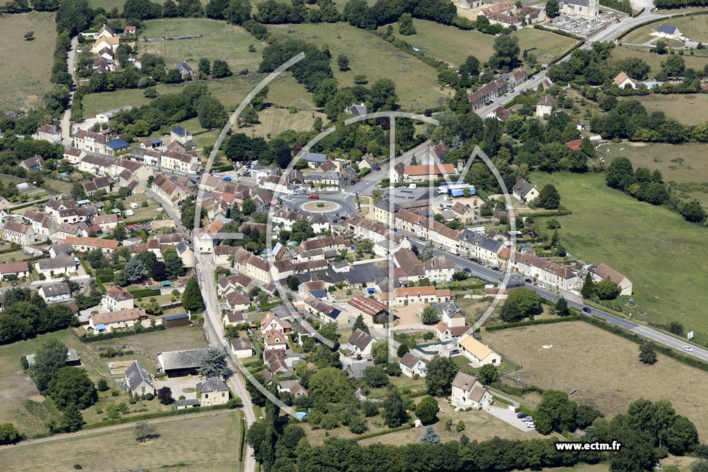 Photo arienne de Le Bourg-Saint-Lonard