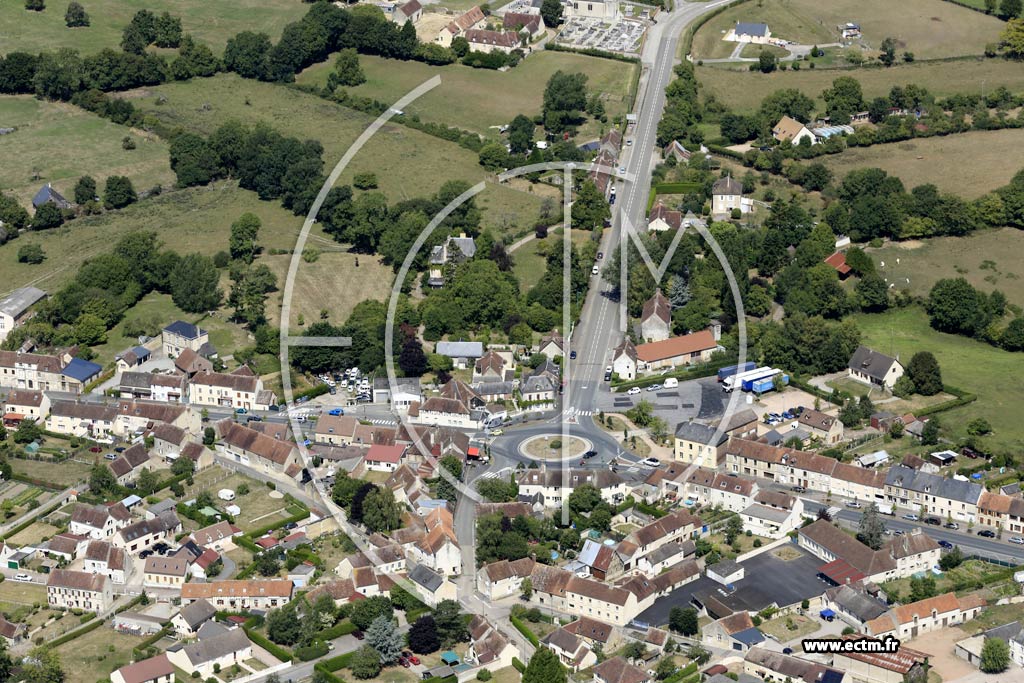 Photo arienne de Le Bourg-Saint-Lonard