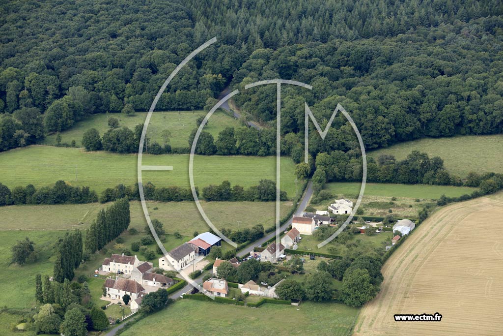 Photo arienne de Montabard (Clinchamps)