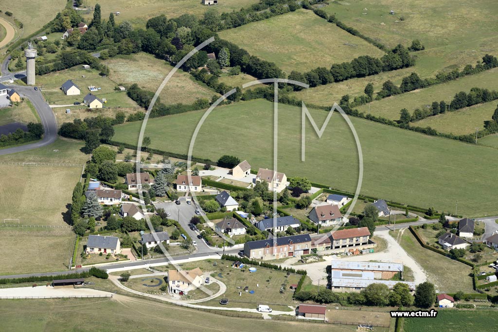 Photo arienne de Nonant-le-Pin