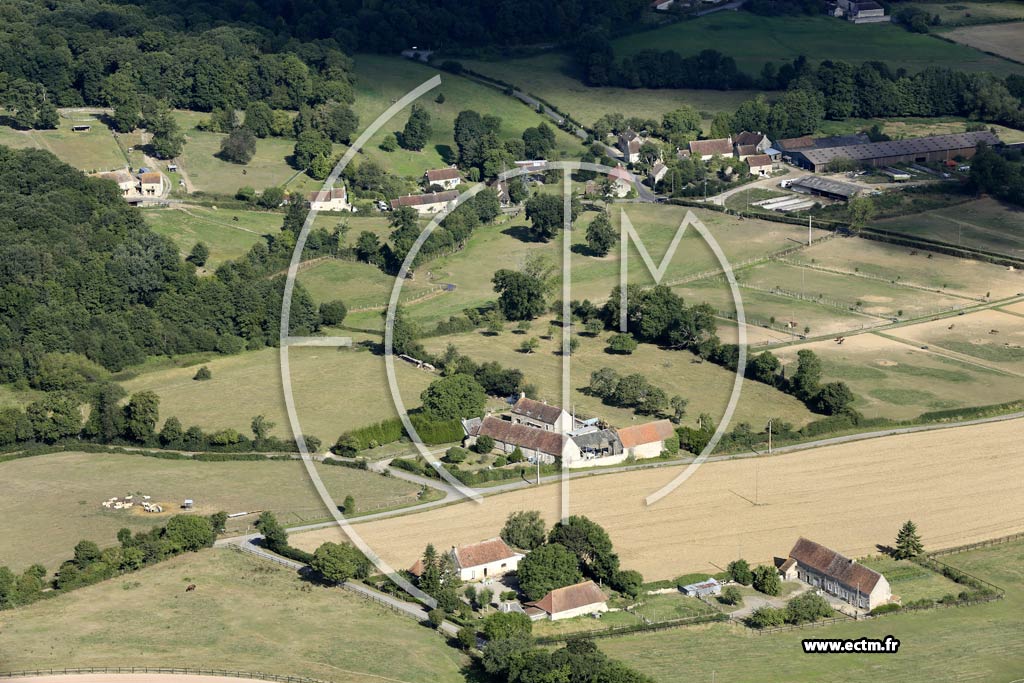 Photo arienne de Saint-Christophe-le-Jajolet (la Bretonnire)