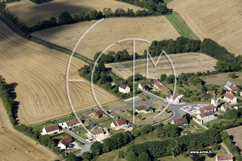 Photo arienne de Saint-Hilaire-la-Grard