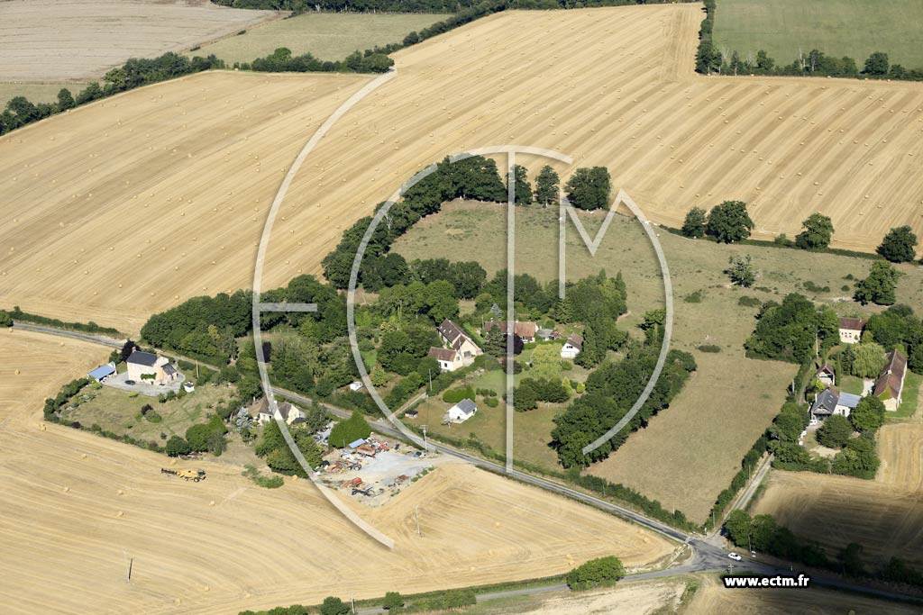 Photo arienne de Saint-Hilaire-la-Grard