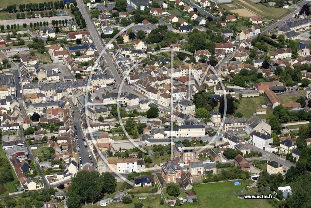 Photo arienne de Trun
