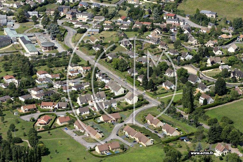 Photo arienne de Vimoutiers