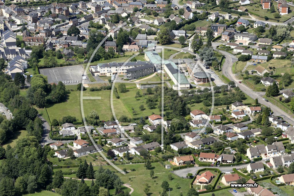 Photo arienne de Vimoutiers