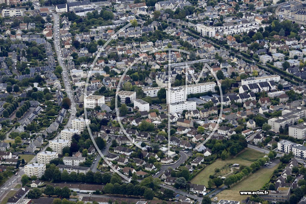 Photo arienne de Caen (la Maladrerie)