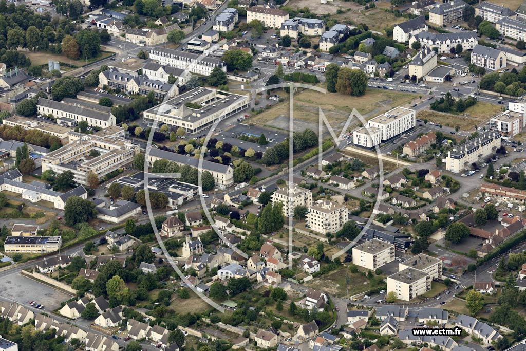 Photo arienne de Caen (Saint-Jean-Eudes)