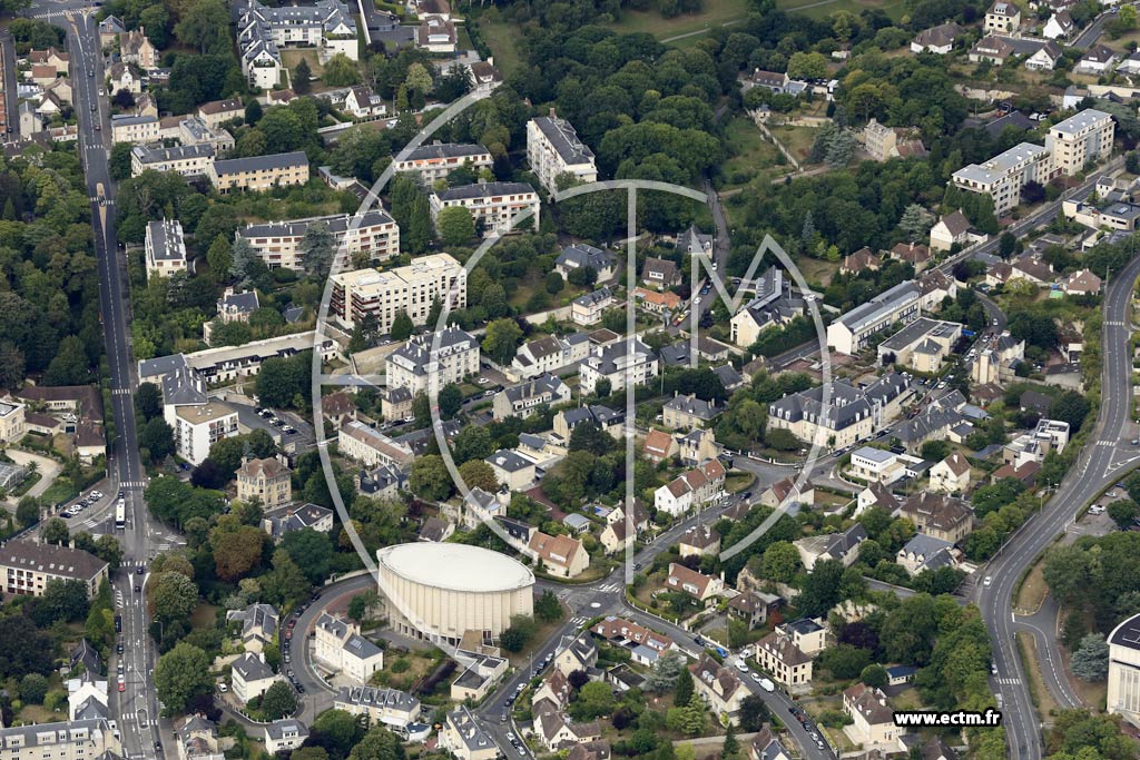 Photo arienne de Caen (Saint-Julien)