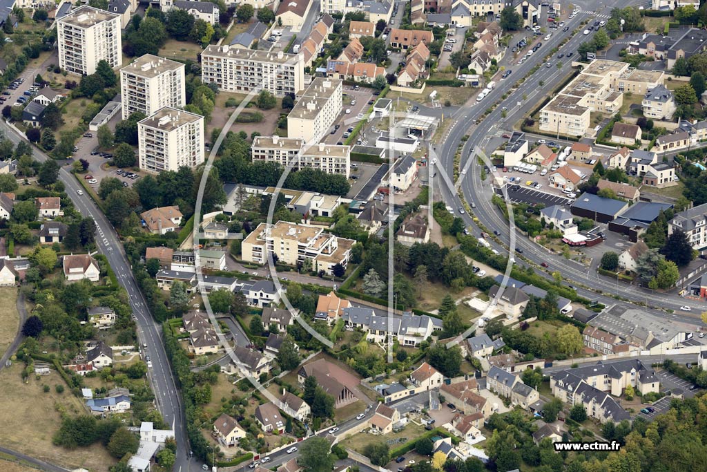 Photo arienne de Caen (Venoix)