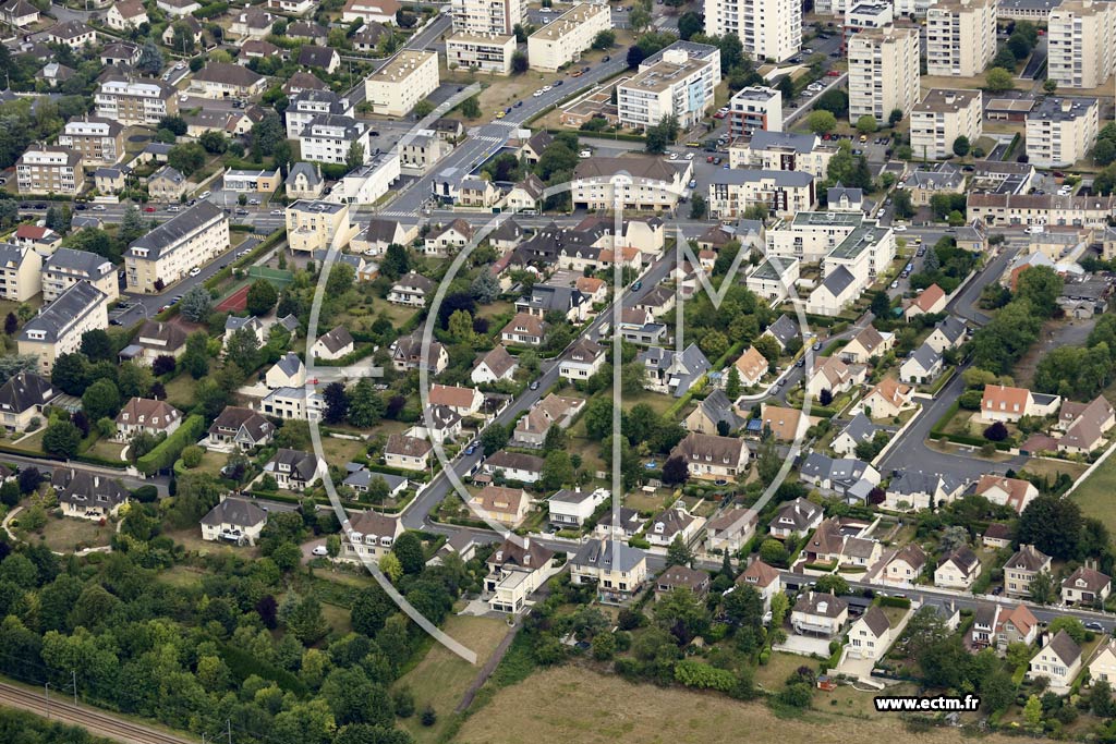 Photo arienne de Caen (Venoix)