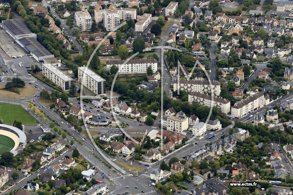 Photo arienne de Caen (Venoix)