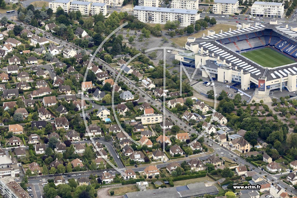 Photo arienne de Caen (Venoix)