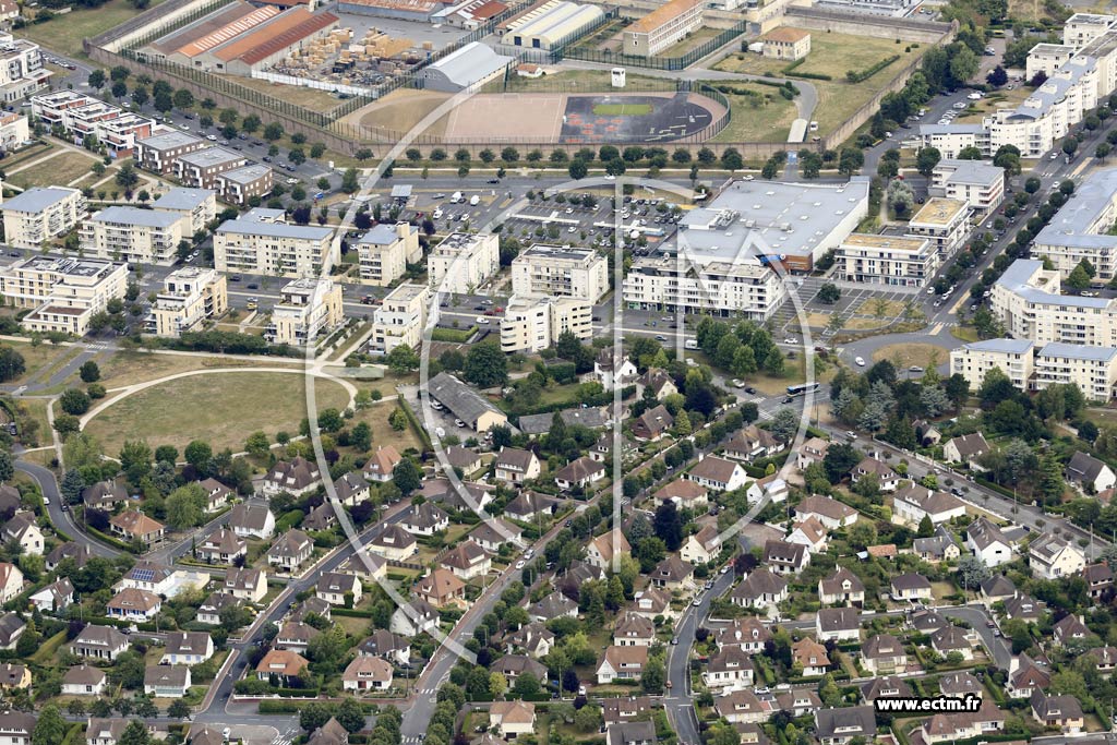 Photo arienne de Caen (Venoix)