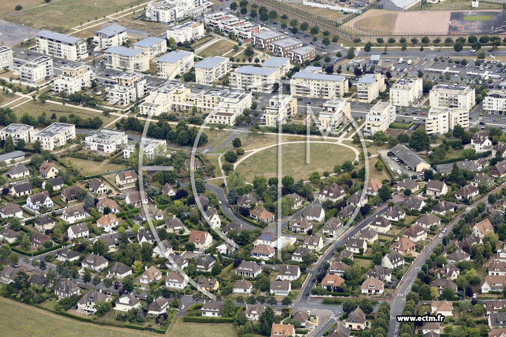 Photo arienne de Caen (Venoix)