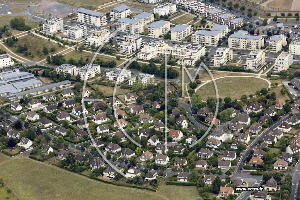 Photo arienne de Caen (Venoix)