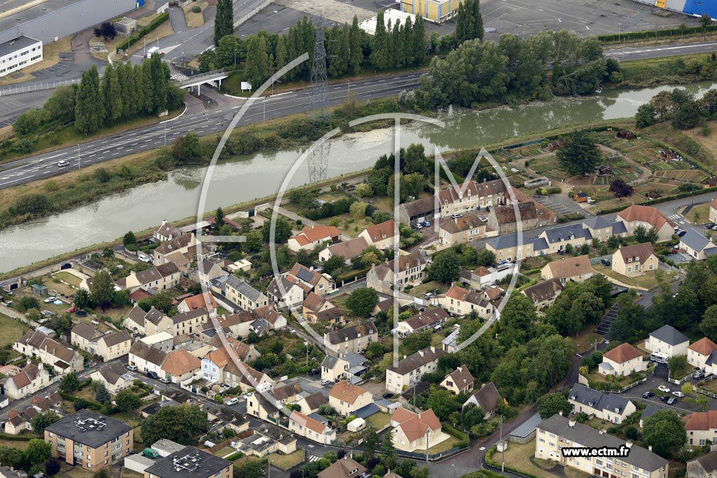 Photo arienne de Colombelles