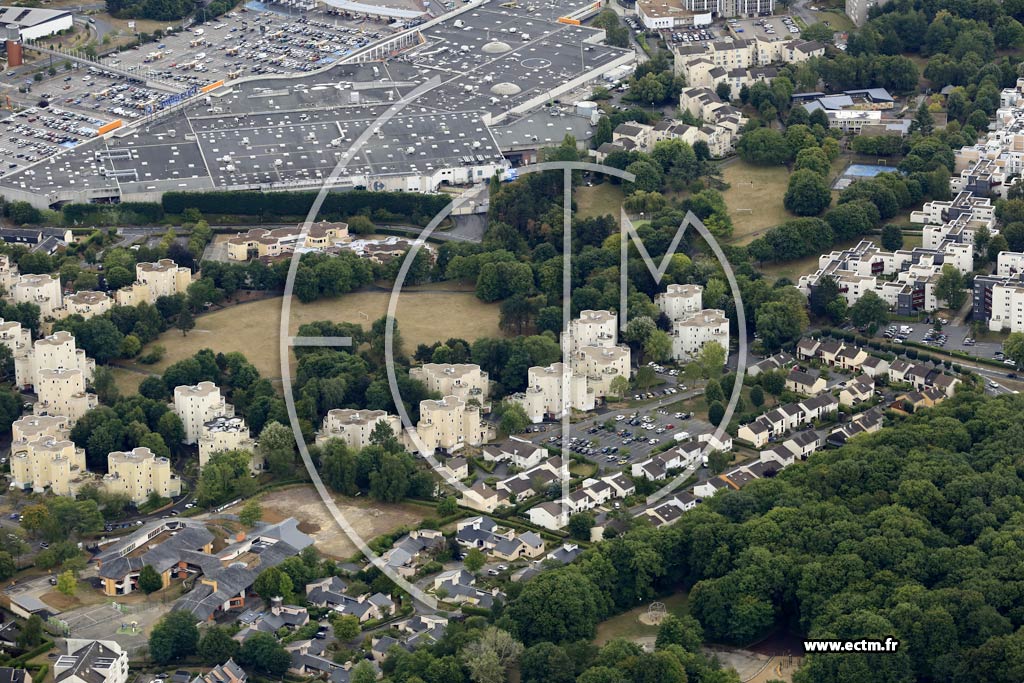 Photo arienne de Hrouville-Saint-Clair (le Bois - le Val)