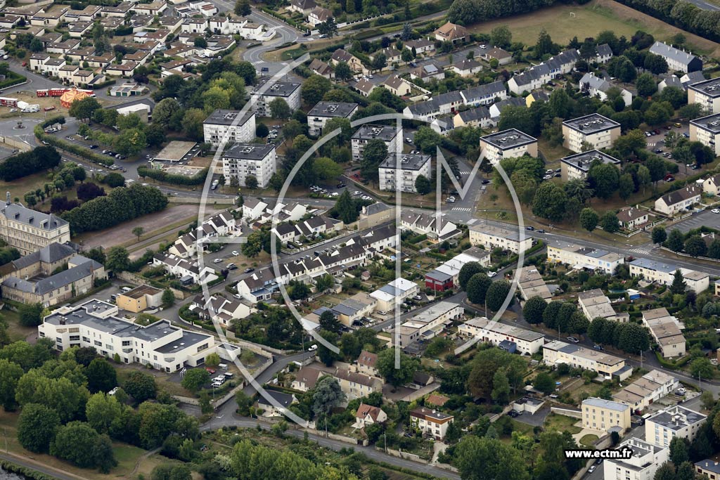 Photo arienne de Hrouville-Saint-Clair (Montmorency)
