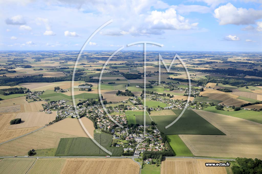 Photo arienne de Auberville-la-Campagne