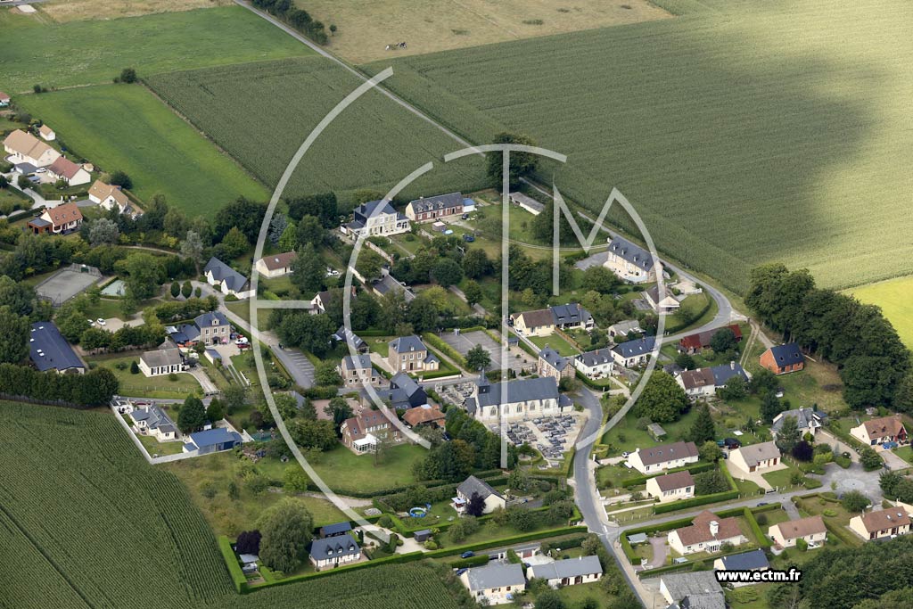 Photo arienne de Auberville-la-Campagne