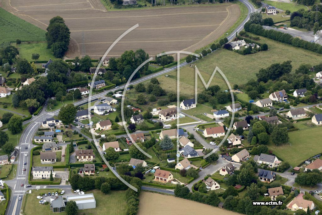 Photo arienne de Auberville-la-Campagne
