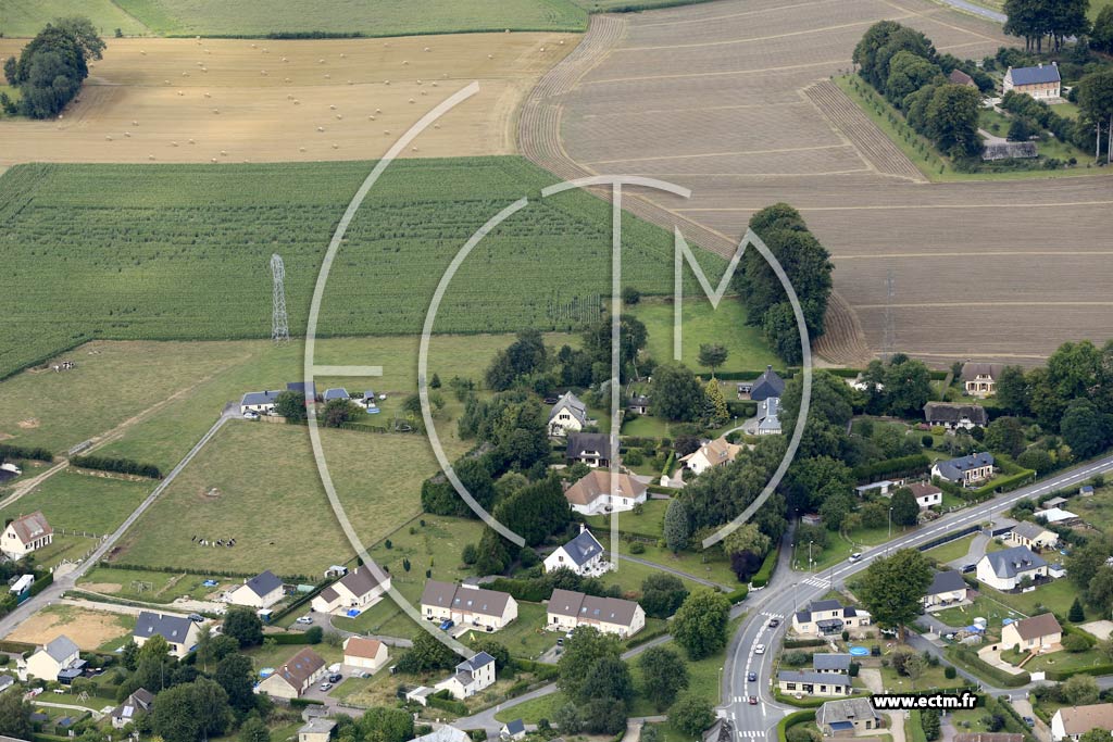 Photo arienne de Auberville-la-Campagne