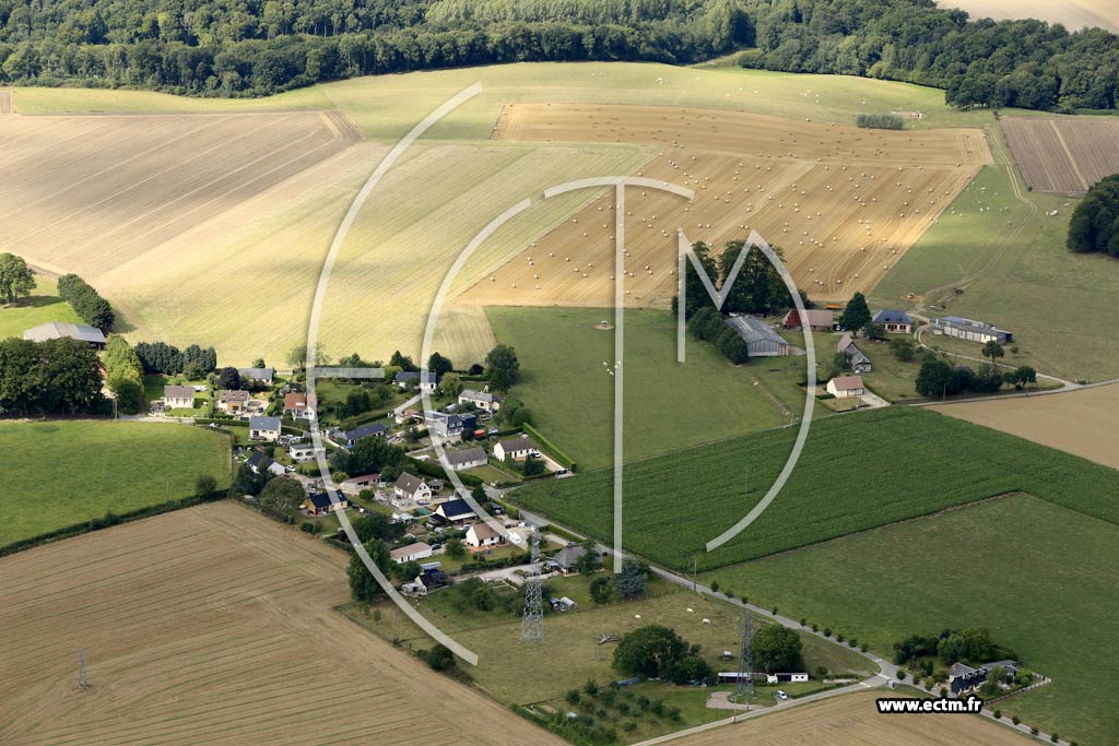 Photo arienne de Auberville-la-Campagne