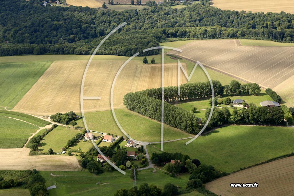 Photo arienne de Auberville-la-Campagne